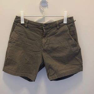 Lululemon shorts 33 waist 7 inch inseam (I believe,to tags)
